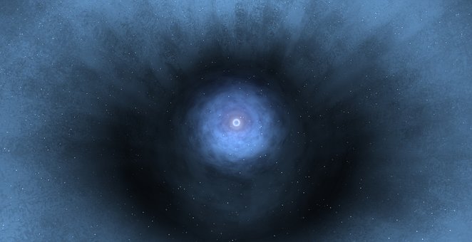 los agujeros negros son partículas frías de un colapso gravitatorio