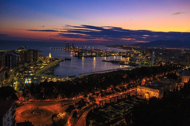 el puerto de Málaga