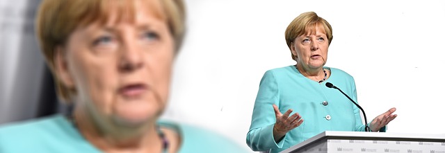 Merkel se unió a la Unión Demócrata Cristiana (CDU)